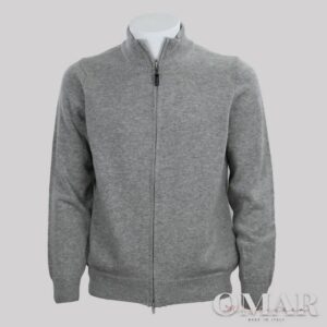 Giacca Full Zip con Toppe