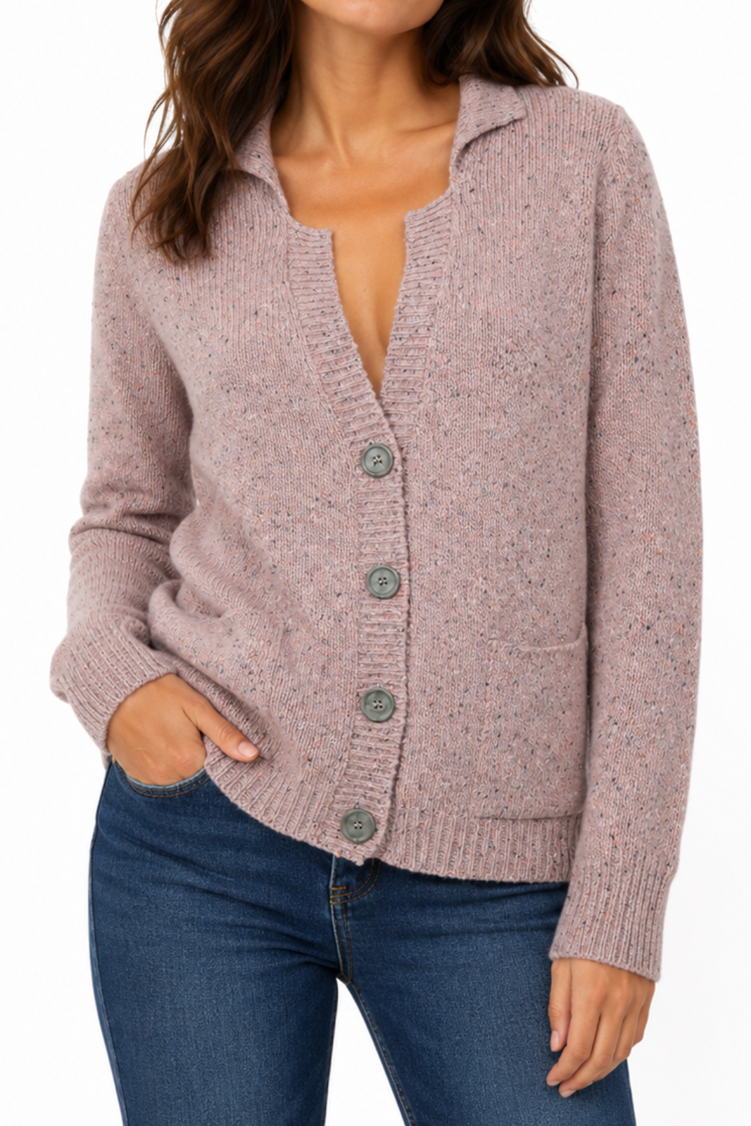 Giacca Bottoni con Tasche Donna - immagine 6